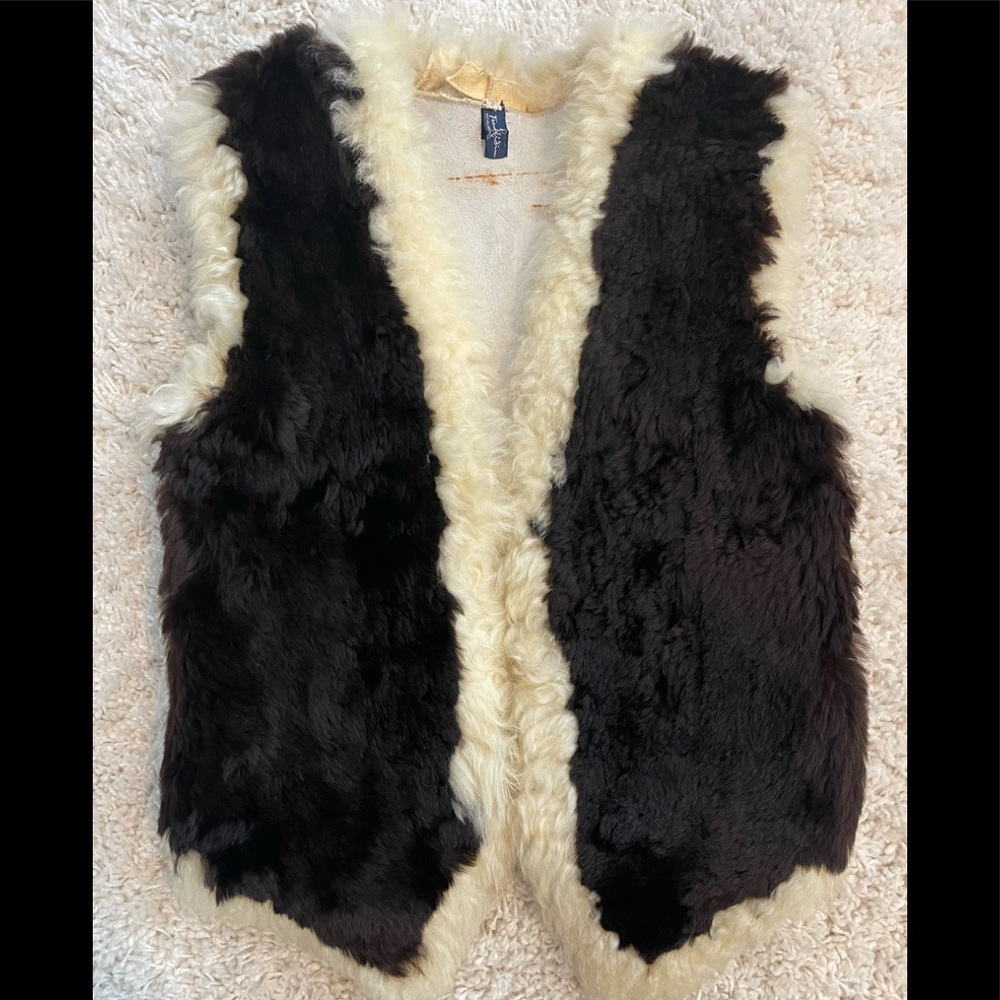Gorgeous Shearling vest from Reykjavik, Iceland, size XS